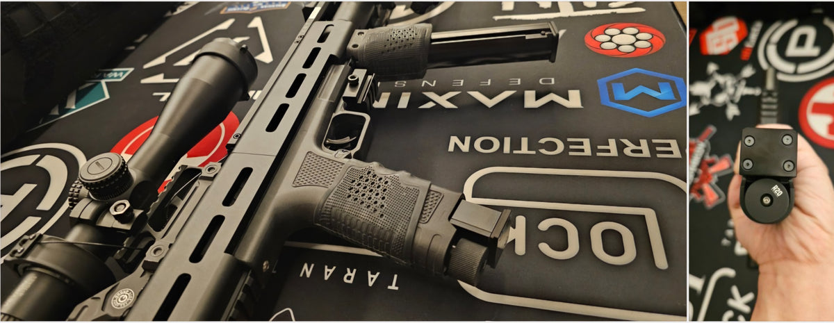 Magazine: Intrubuster Gen 2 / Pistelle X-68 Full Metal Magazine / 7 rounds / Shape rounds compatible (For X-68 to use shape rounds, must be LlMancave tuned)