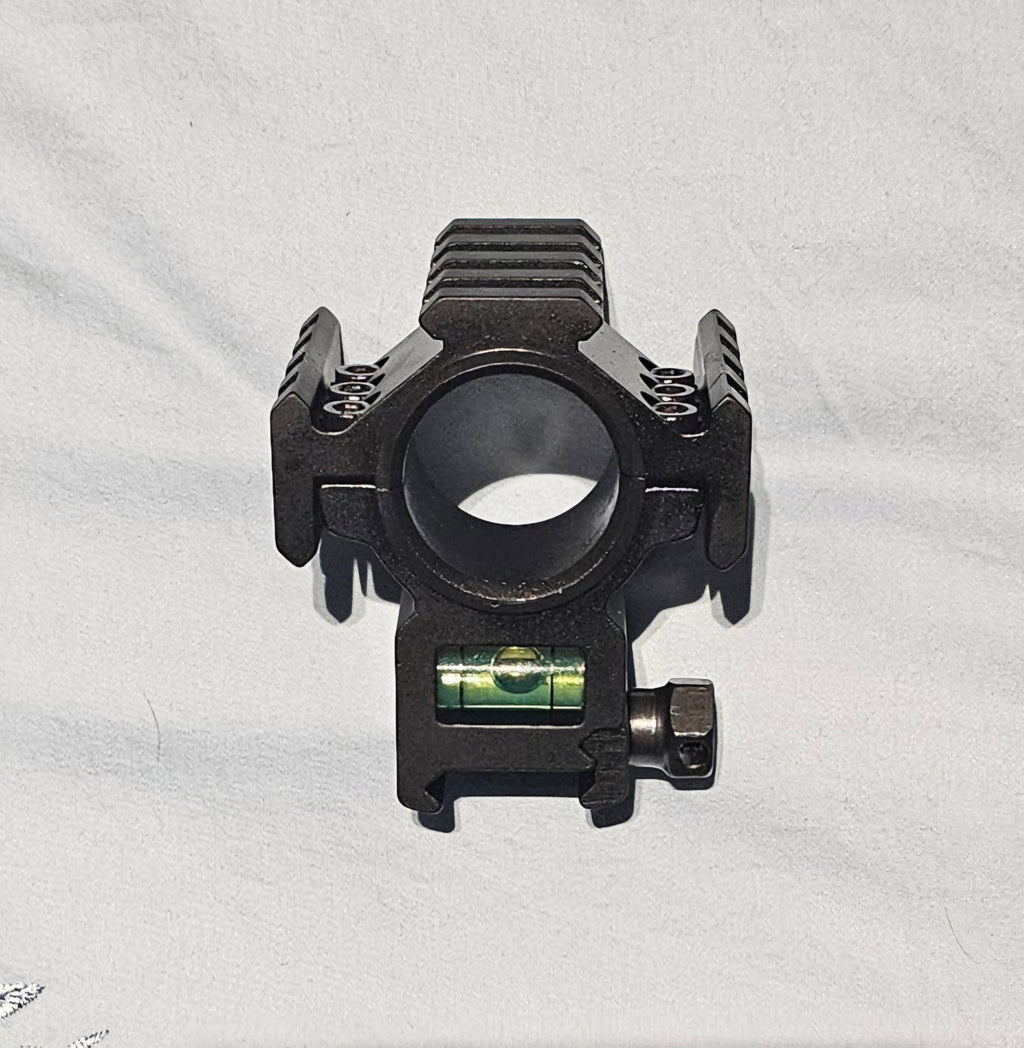 Holster System: Universal 3-way 30/25.4 mm Picatinny Rail for Barrel (Bubble level embeded)