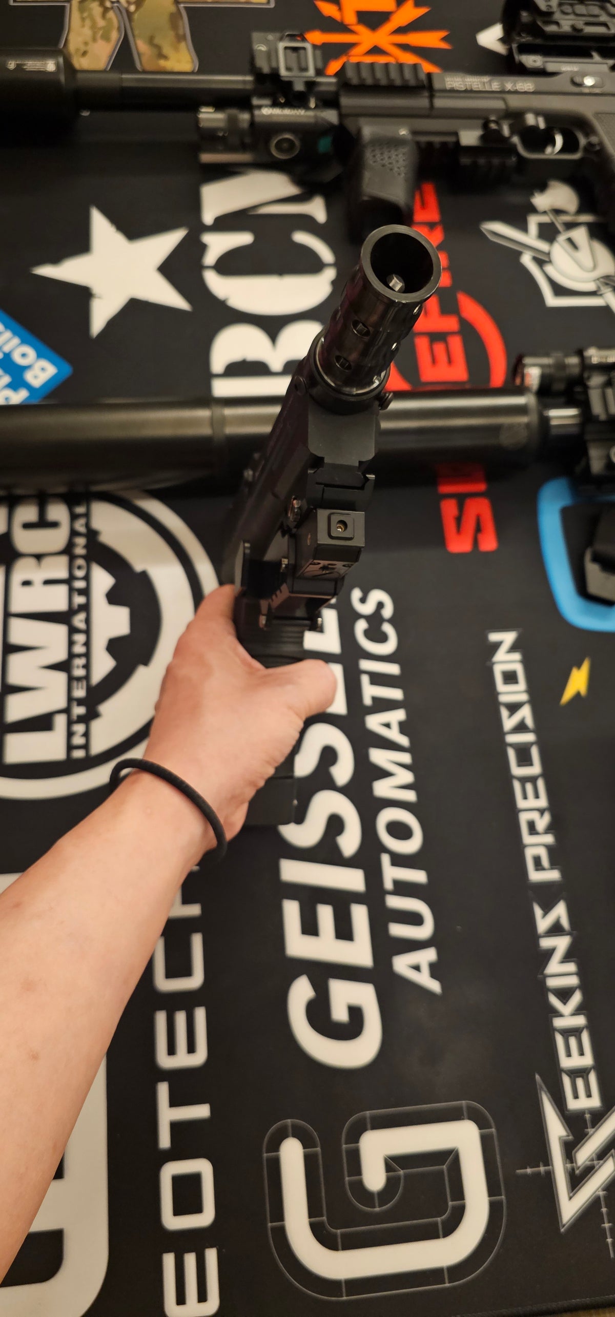 Universal Steel Muzzle Break (Combine with Muzzle Shroud could convert to a surpressor)