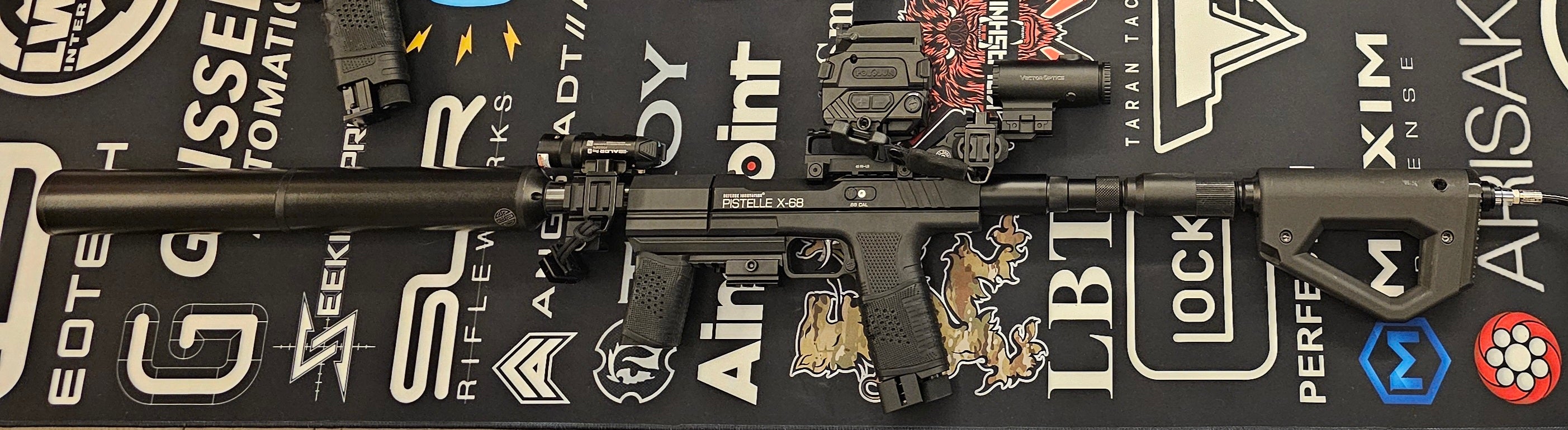 Magazine: Pistelle X-68 +1 Aluminum Magazine Extension (Tuning mag spring included)