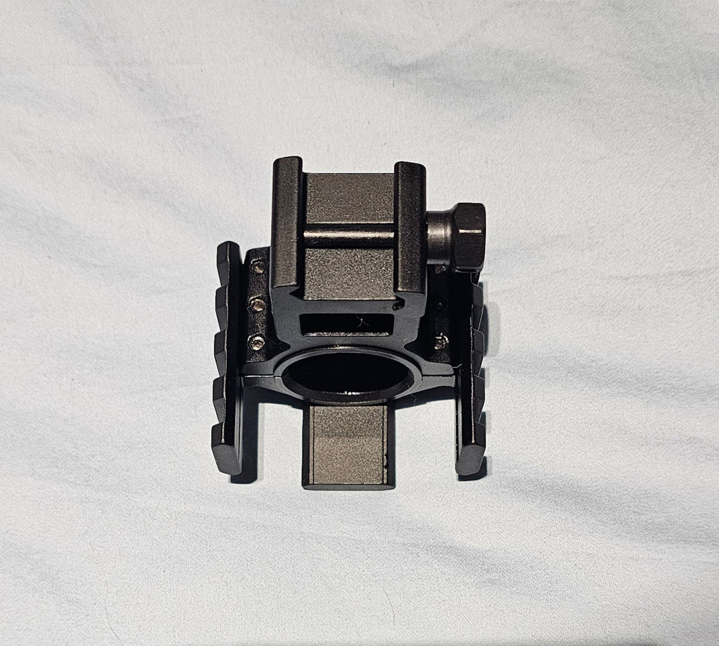 Holster System: Universal 3-way 30/25.4 mm Picatinny Rail for Barrel (Bubble level embeded)