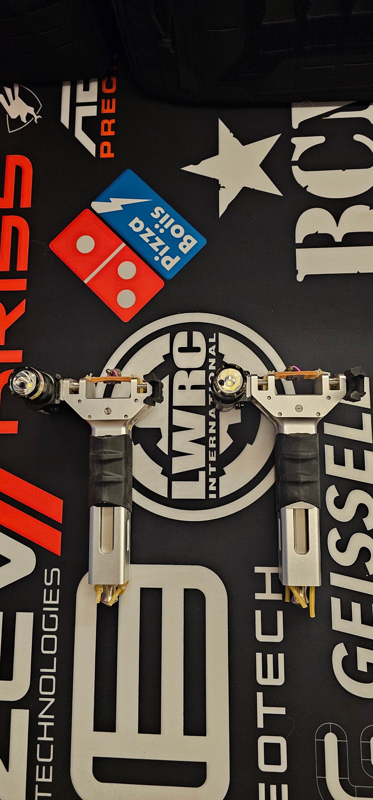 Novelty Gear - Semi Auto Magnetic Magazine Fed, Aluminum Z Sling (Use 9mm steel ball bearing)