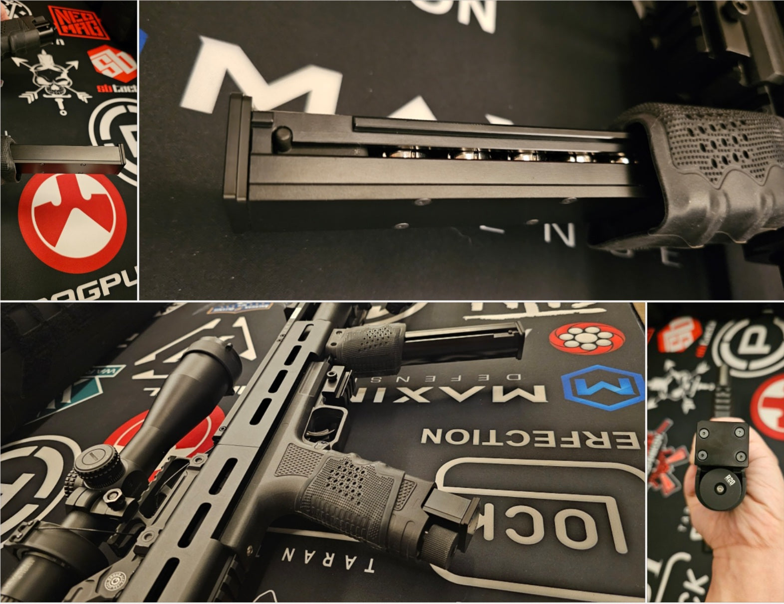 Magazine: Intrubuster Gen 2 / Pistelle X-68 Full Metal Magazine / 7 rounds / Shape rounds compatible (For X-68 to use shape rounds, must be LlMancave tuned)